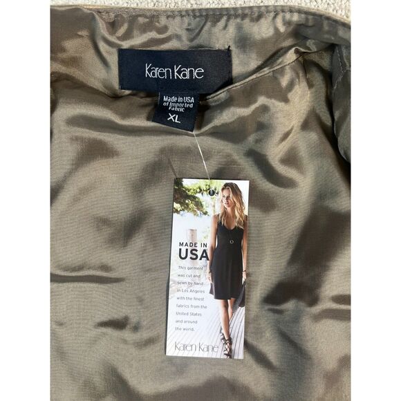 Karen Kane USA Made Fringe Sleeveless Vest Bohemian Festival Top XL - Picture 4 of 7